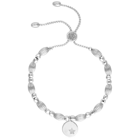 Joma Silver Disc Bracelet