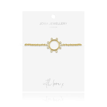 Joma Gold Zahra Hoop Bracelet