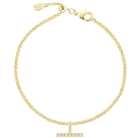 Joma Demi Gold Pave Drop Bracelet