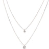 Pilgrim Lucia Necklace - Silver