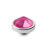 Qudo Canino 9mm Silver Topper - Peony Pink