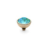 Qudo Bottone 10mm Gold Topper - Laguna Delite 615545