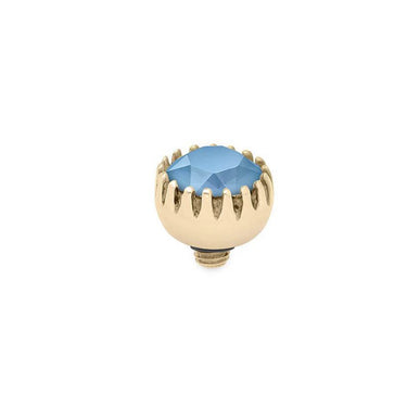 Qudo London 8mm Gold Topper - Summer Blue