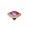 Qudo Tondo Deluxe 13mm Gold Topper - Royal Red