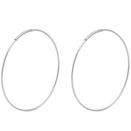 Pilgrim Raquel Hoop Earrings - Silver