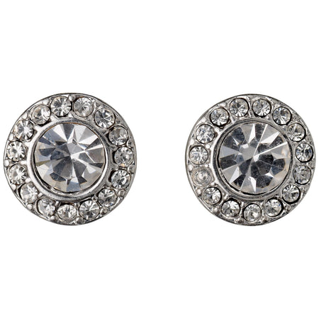 Pilgrim Clementine Silver Stud Earrings