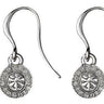 Pilgrim Clementine Silver Drop Earrings