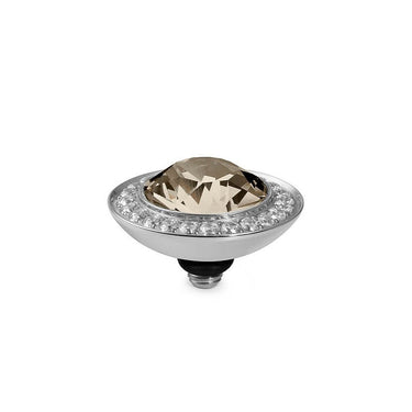 Qudo Tondo Deluxe 13mm Silver Topper - Light Silk