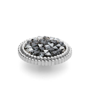 Qudo Fabero 15mm Silver Topper - Metallic Silver