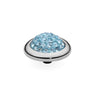 Qudo Calanda Silver Topper - Aquamarine