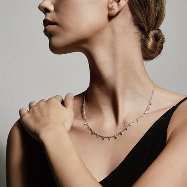 Pilgrim Panna Necklace - Silver