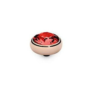 Qudo Sesto 10mm Rose Gold Topper - Light Siam