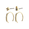 Pilgrim Kali Earrings - Gold