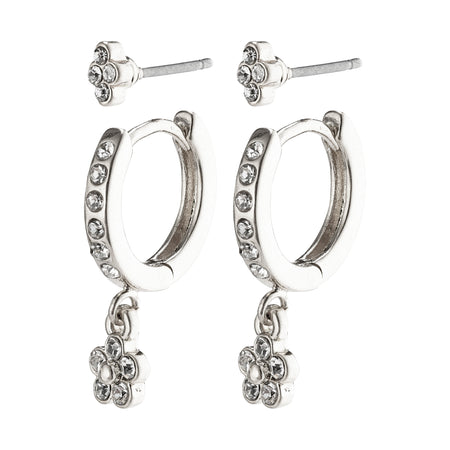 Pilgrim Sylvia Earrings - Silver