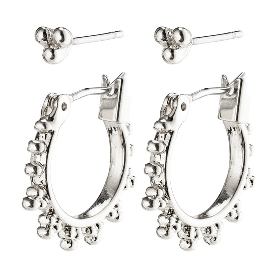 Pilgrim Kate Earrings - Silver