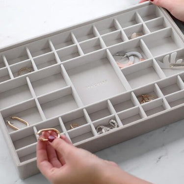 Stackers Supersize Jewellery Box (Trinket Layer) - Taupe