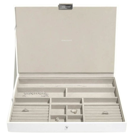 Stackers Supersize Jewellery Box (Lid) - White