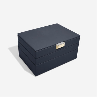 Stackers Classic Jewellery Box (Set) - Pebble Navy