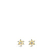 Absolute Gold Tiny Flower Stud Earrings