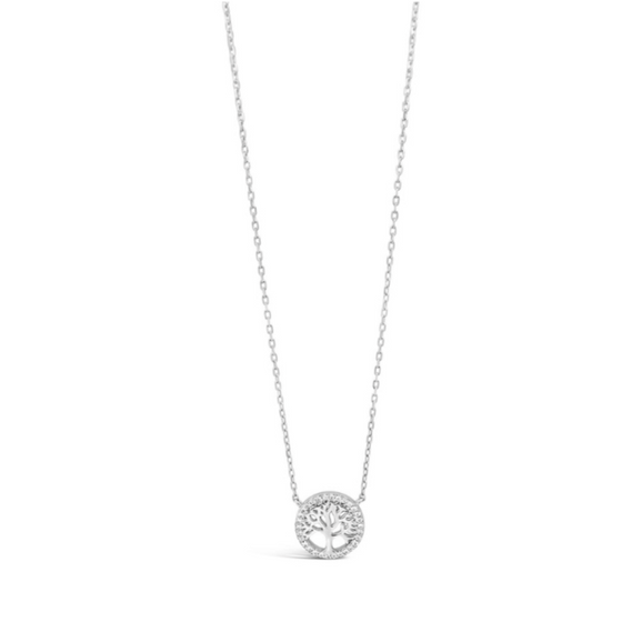 Absolute Kids Silver Tree of Life Necklace