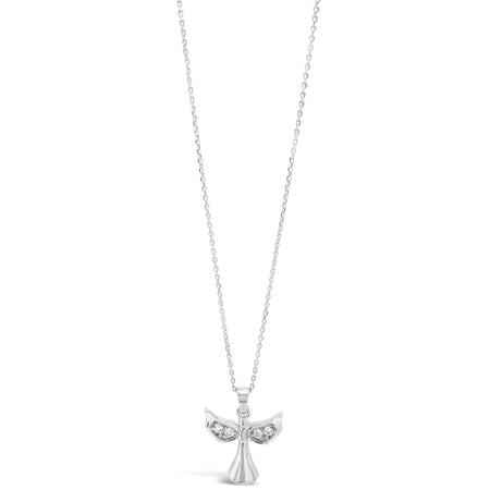 Absolute Kids Sterling Silver Angel Pendant & Chain