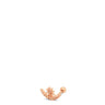 Absolute Rose Gold Moon Star Single Earring