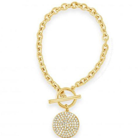 Absolute Gold Disc Bracelet