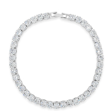 b2023sl Absolute Silver Tennis Bracelet