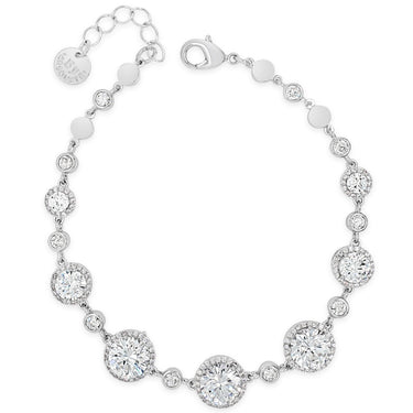 Absolute Silver Halo Bracelet