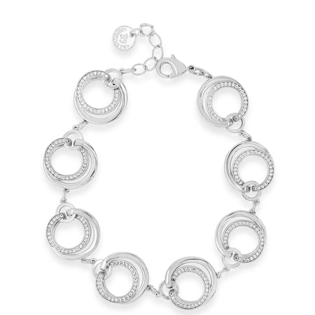 Absolute Silver Circle Bracelet