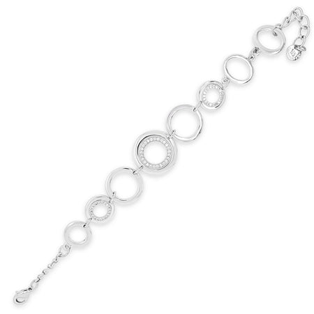 Absolute Silver Circle Bracelet