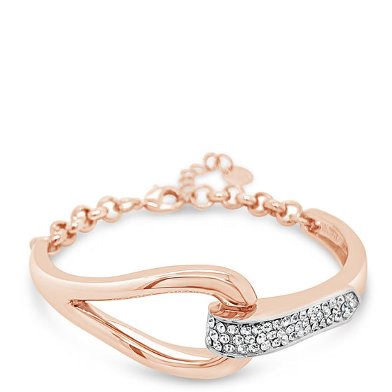 Absolute Rose Gold & Silver Bangle