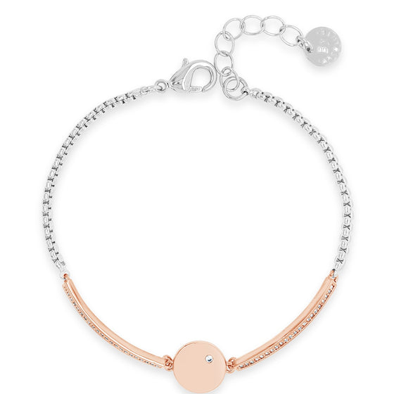 Absolute Disc Bracelet - Two Tone