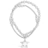 Absolute Star Beaded Bracelet - Silver B2145SL