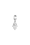 Rebecca My World Silver Hamsa Charm