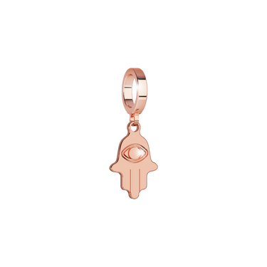 Rebecca My World Rose Gold Hamsa Charm