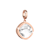 Rebecca My World Rose Gold Trilogy Charm