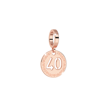 Rebecca My World Rose Gold 40 Charm