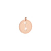 Rebecca My World Rose Gold Large Initial Charm