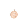 Rebecca My World Rose Gold Large Initial Charm