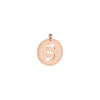 Rebecca My World Rose Gold Large Initial Charm