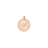 Rebecca My World Rose Gold Large Initial Charm