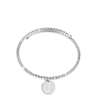 Rebecca My World Glam Bangle Silver - U