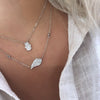 Absolute Sterling Silver Angel Wing Necklace SP101SL