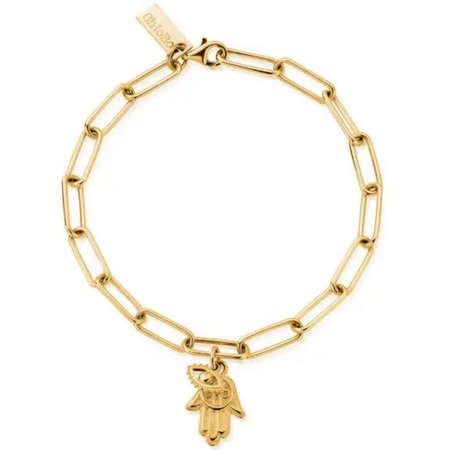 ChloBo Link Chain Protection Bracelet - Gold