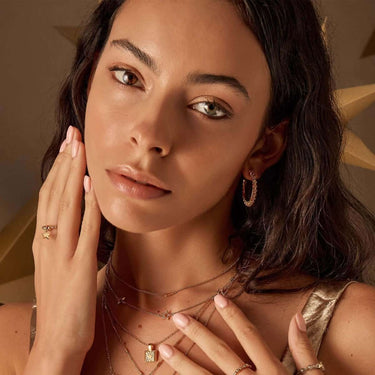 ChloBo Moonbeam Hoop Earrings