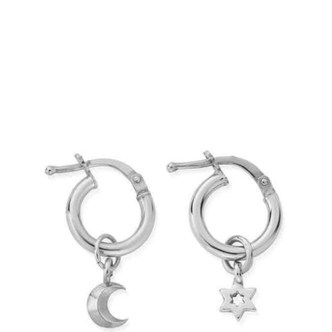 ChloBo Wisdom & Guidance Hoop Earrings