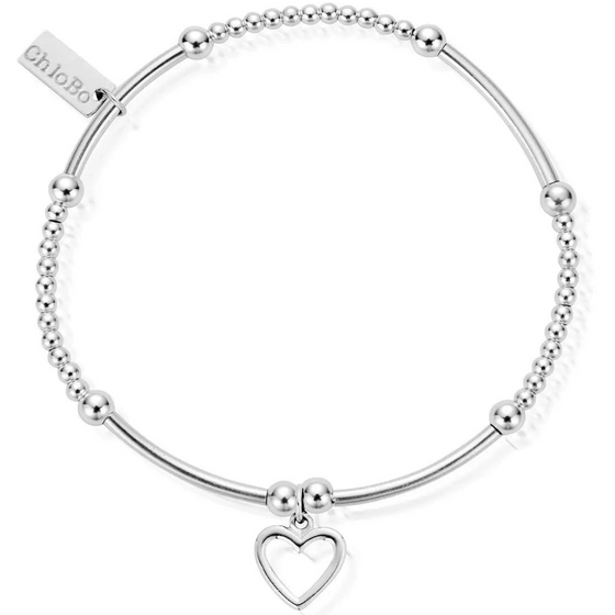 Chlobo Cute Mini Open Heart Bracelet