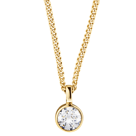 Dyrberg Kern Jemma Necklace - Gold Crystal