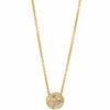 Dyrberg Kern Leah Necklace - Gold Crystal